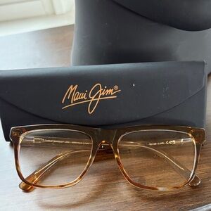 Maui Jim Tortoise Shell Glasses MJ02127-25C with Black Case 55-18-145.